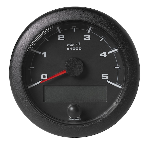 Vdo Marine 3-3/8" (85MM) OceanLink NMEA 2000 Tachometer-5000 RPM-Black Dial-Bezel A2C1065720001 - main